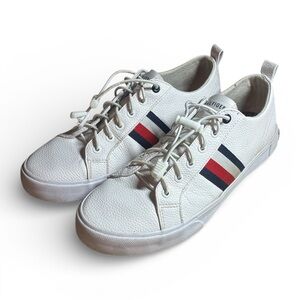 Men’s Size 10 Tommy Hilfiger White Casual Sneakers